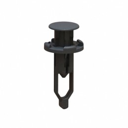 1 pcs : 1301301 - PUSH-IN RIVETS, BLACK, .354 IN H