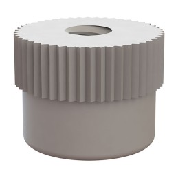 1 pcs : 0800632TNAB - THUMB NUT, KNURLED, 6-32 THREAD