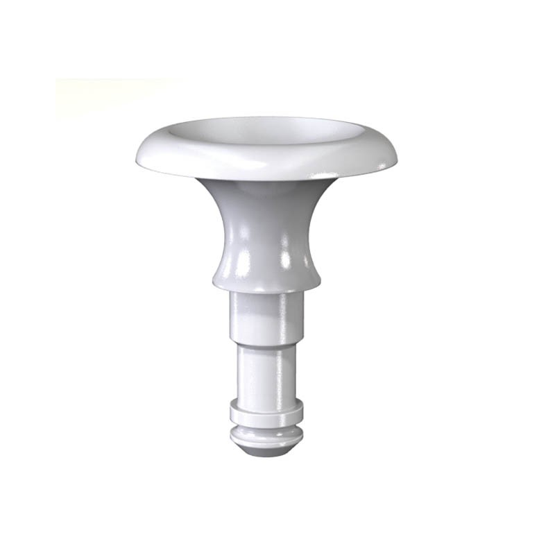 1 pcs : SLPL-1L-W - SNAP LATCH WHITE 0.142' - 0.228'