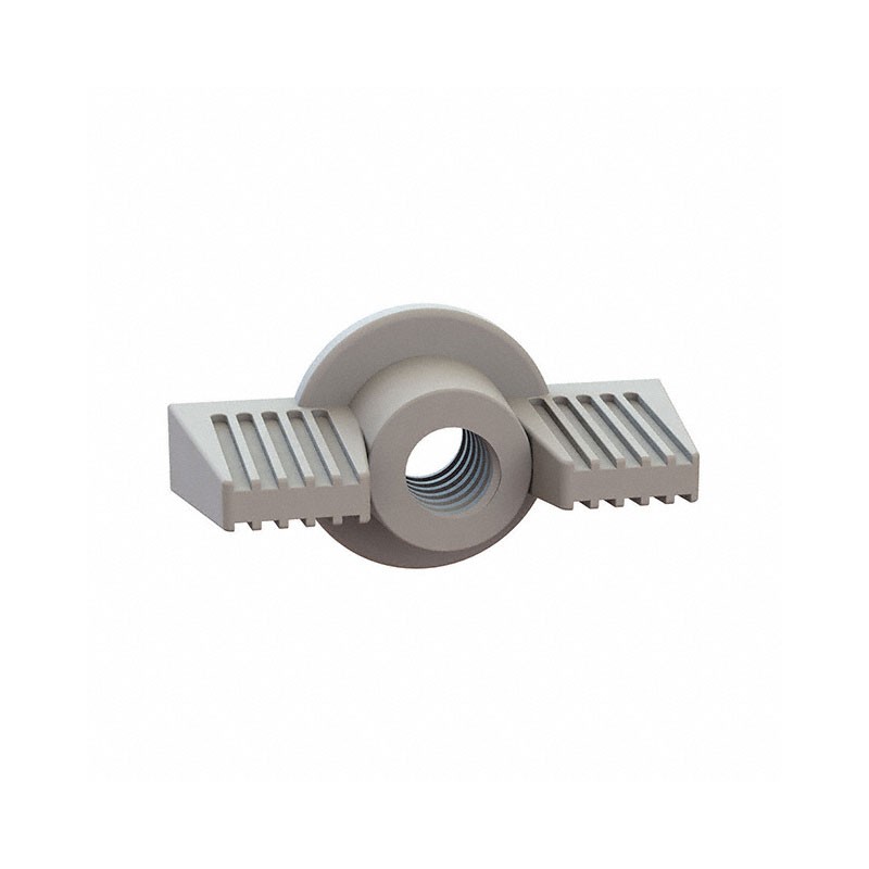 1 pcs : 0625020DLWN - DECO WING NUT 1/4-20 THREAD 17/3