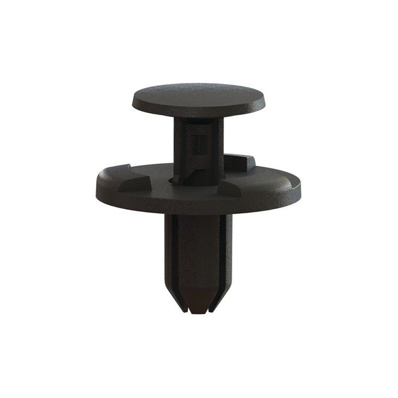 1 pcs : 1301304 - PUSH-IN RIVETS, BLACK, .266 IN H