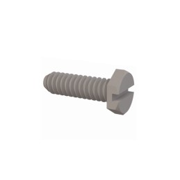 1 pcs : 010440X025PC - HEX SLOTTED SCREW 4-40 THREAD 1/