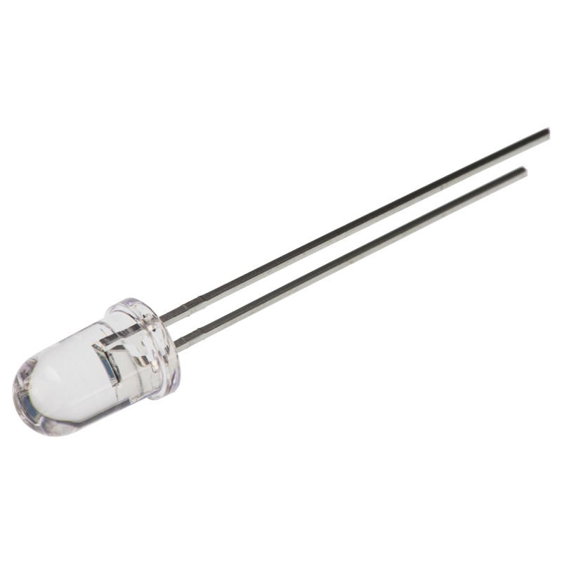 10 pcs - ams OSRAM, SFH 213 IR + Visible Light Si Photodiode, Through Hole 5mm package