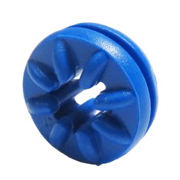 1 pcs : G-414-1 - SCREW GROMMET THERMOPLASTIC BLUE