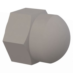 1 pcs : 0500632LCNB - LOCKING CAP NUT, 6-32 THREAD, .