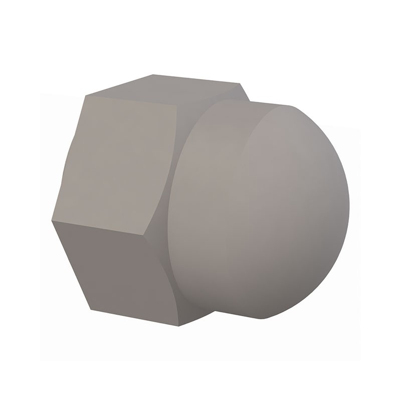 1 pcs : 0500632LCNB - LOCKING CAP NUT, 6-32 THREAD, .