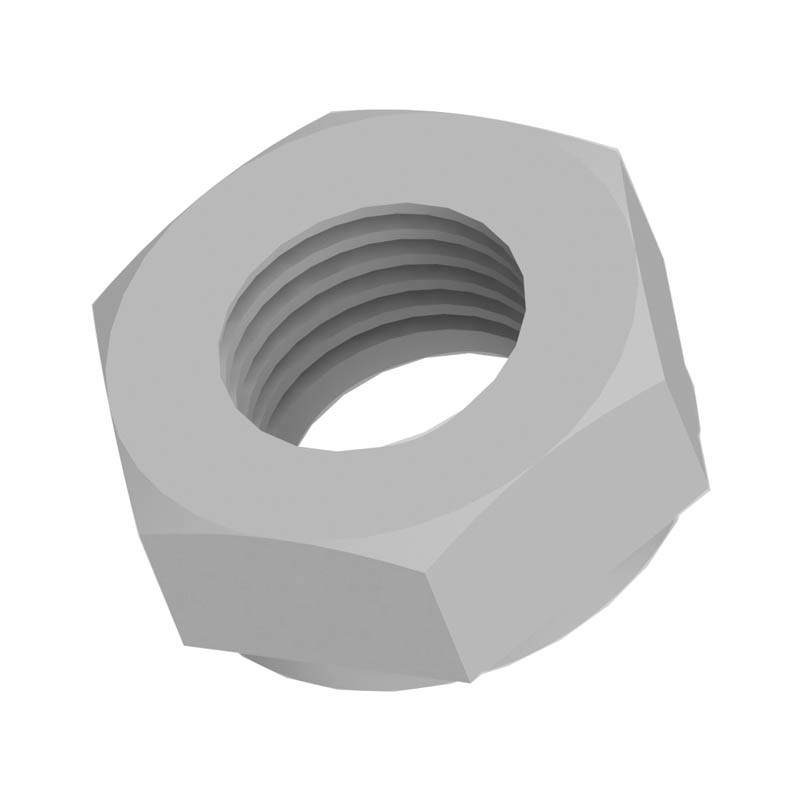 1 pcs : HN-M4-79 - HEX NUT 0.310' POLYCARBONATE M4