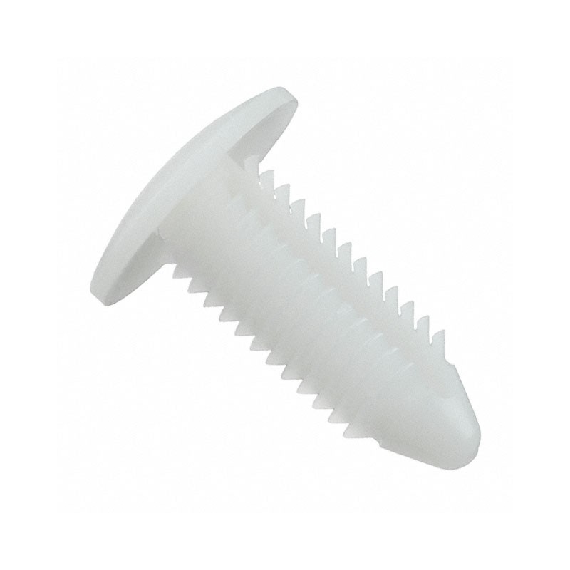 1 pcs : 468839 - NATURAL NYLON 6 FIR TREE RIVETS,