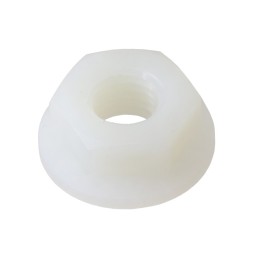 1 pcs : 0425028HFN - HEX FLANGE NUT 1/4-28 THREAD .58