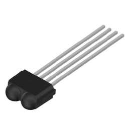 20 pcs - Vishay TSOP58438, 38kHz IR Receiver, 950nm ±45 °, 40m Range, 2.5 V - 5.5V, Through Hole, 5 x 4.8 x 6.95mm