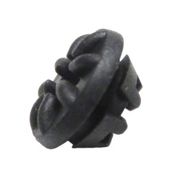 1 pcs : P-411-C6050 - SCREW GROMMET THERMOPLASTIC BLK