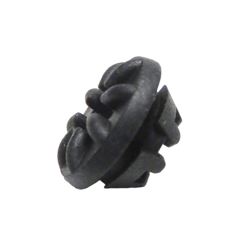 1 pcs : P-411-C6050 - SCREW GROMMET THERMOPLASTIC BLK