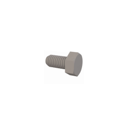 1 pcs : 50M080125J016 - HEX UNSLOTTED BOLT, M8 X 1.25 TH