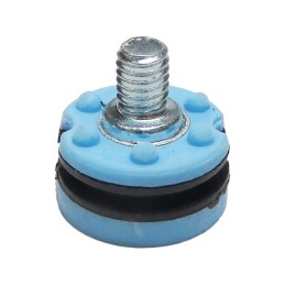 1 pcs : SI-410-C8002 - SCREW GROMMET M3 THERMOPLSTC BLU