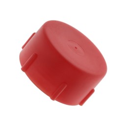 1 pcs : 12109A - METRIC THREADED CAP:LDPE RED,M24
