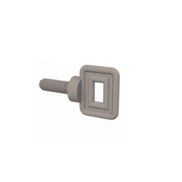 1 pcs : 0125020FHWS075 - WING SCREW FLAT HEAD 1/4-20 THRE