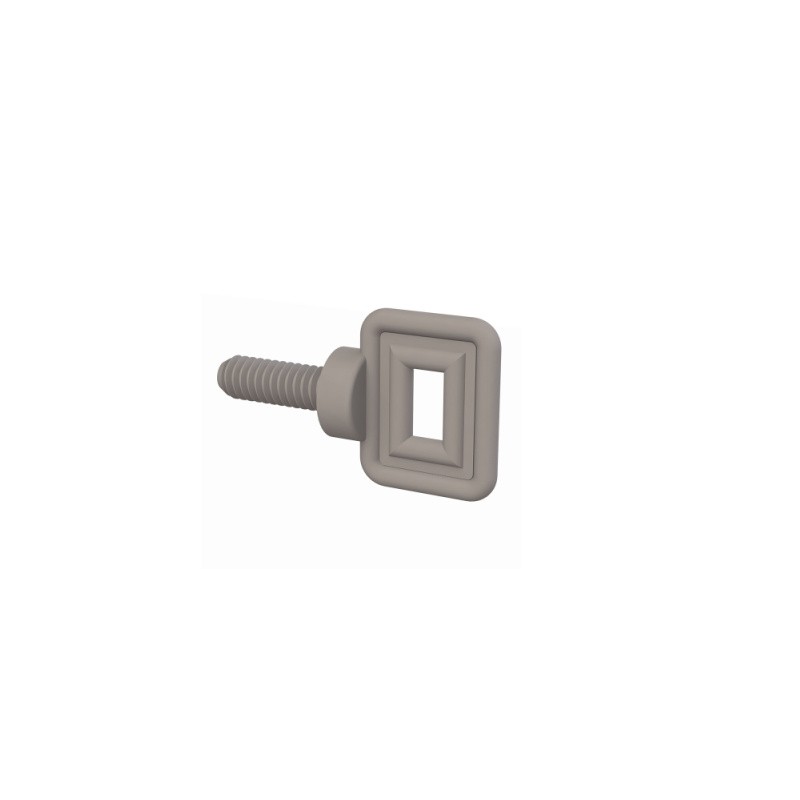 1 pcs : 0125020FHWS075 - WING SCREW FLAT HEAD 1/4-20 THRE