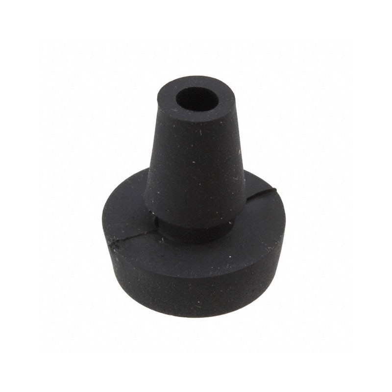 1 pcs : POF-50185 - FOOT CYLINDRICAL 0.528' DIA BLK