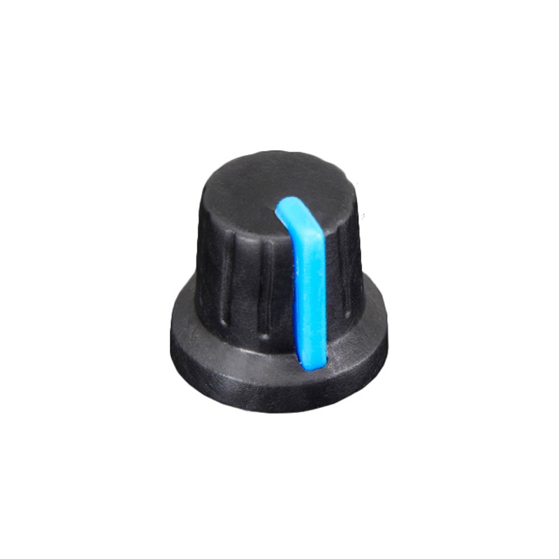 1 pcs : 2048 - KNOB RIBBED W/SKIRT