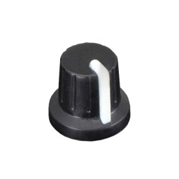 1 pcs : 2047 - KNOB RIBBED W/SKIRT