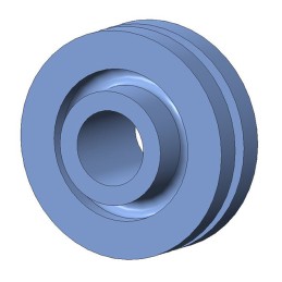 1 pcs : G-601-3 - SCREW GROMMET THERMOPLASTIC YLW