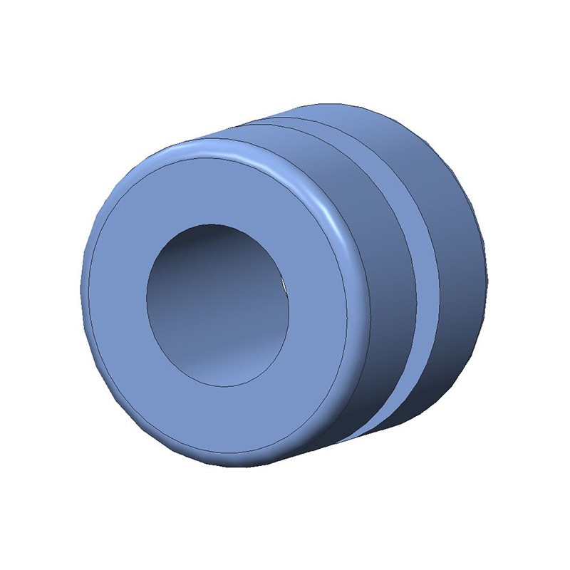 1 pcs : G-503-1 - SCREW GROMMET THERMOPLASTIC BLUE
