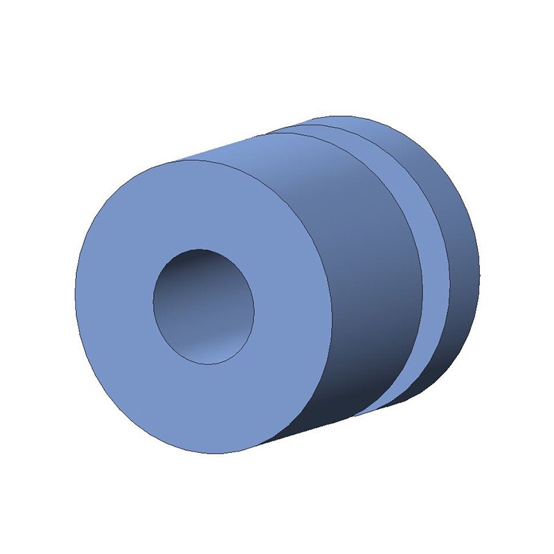 1 pcs : G-512-C8012 - SCREW GROMMET THERMOPLASTIC BLK