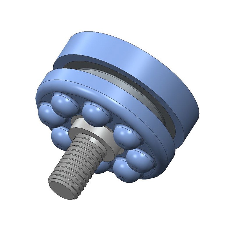1 pcs : SI-430-C8012 - SCREW GROMMET THERMOPLASTIC