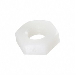 1 pcs : 0437516HHJN - HEX JAM NUT 3/8-16 THREAD .219 H