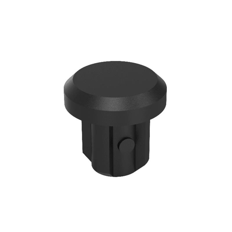 1 pcs : 50 - FOOT CYLINDRICAL 0.36' DIA BLACK