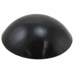 1 pcs : LTP-4 - HOLE PLUG 0.500' SILICONE BLACK