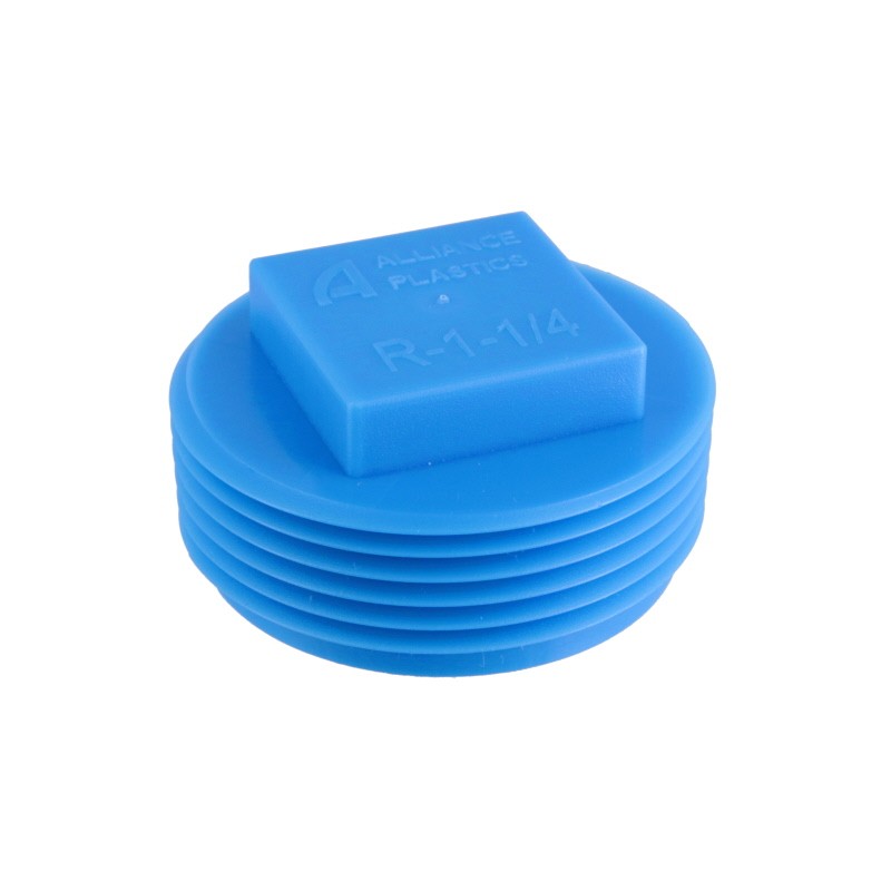 1 pcs : R1-1/4A - NPT THREADED PLUG -SQUARE HEAD,