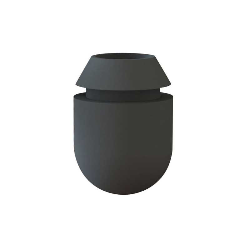 1 pcs : GRF45050A - PUSH FIT BUMPER FOOT: 9.5 MM (0.