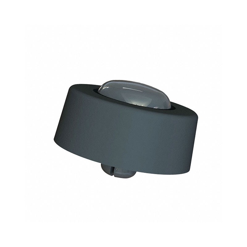 1 pcs : FF-009-P4X6B - FOOT CYLINDRICAL 0.827' DIA BLK