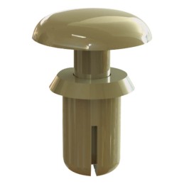 1 pcs : SRHR-4070 - RIVET SNAP 0.280' NYLON TAN