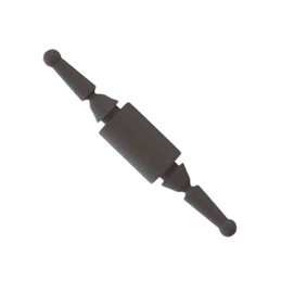 1 pcs : CBSPM-4 - BRD SPT SNAP FIT RUBBER 1/4'