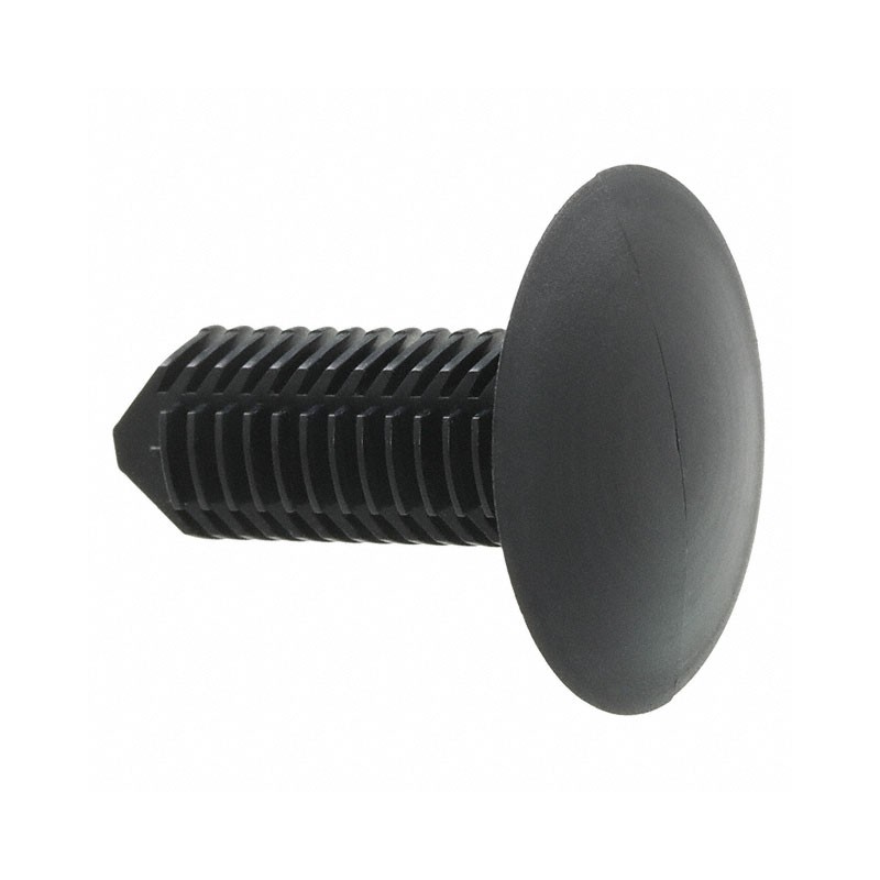 1 pcs : XT3752000A - BLACK NYLON 6/6 FIR TREE RIVETS,