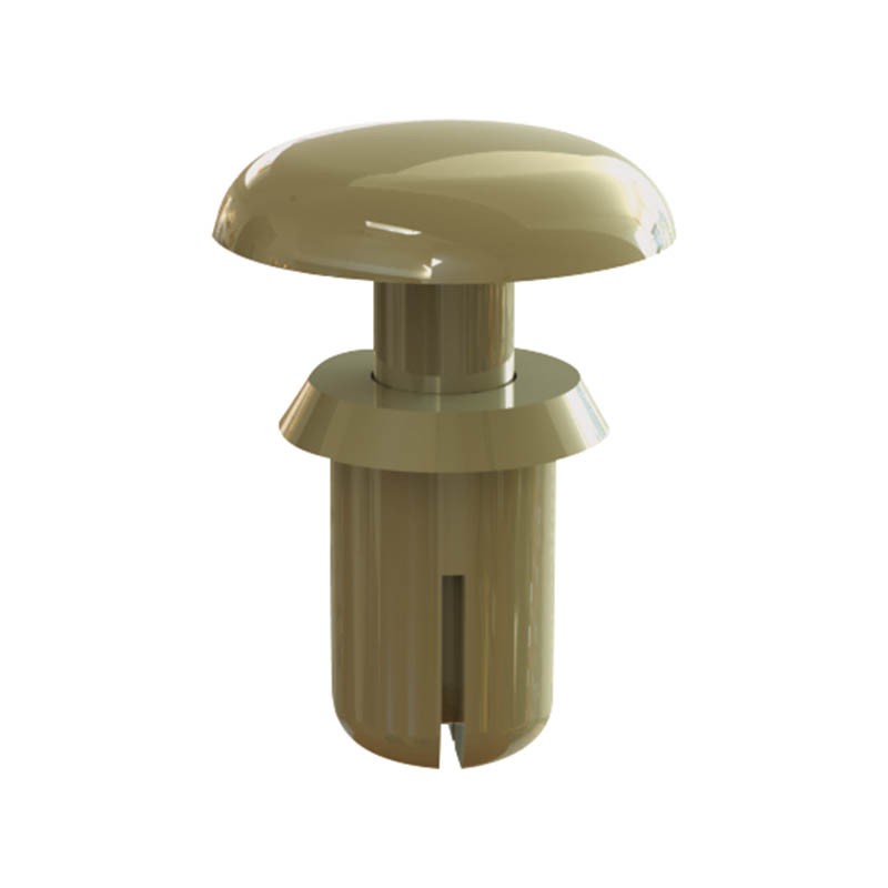 1 pcs : SRHR-4100 - RIVET SNAP 0.390' NYLON TAN
