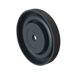 1 pcs : SVF-1 - FOOT CYLINDRICAL 1.5' DIA BLACK