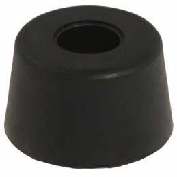1 pcs : 728 - BUMPER CYLINDRICAL 0.75' DIA BLK