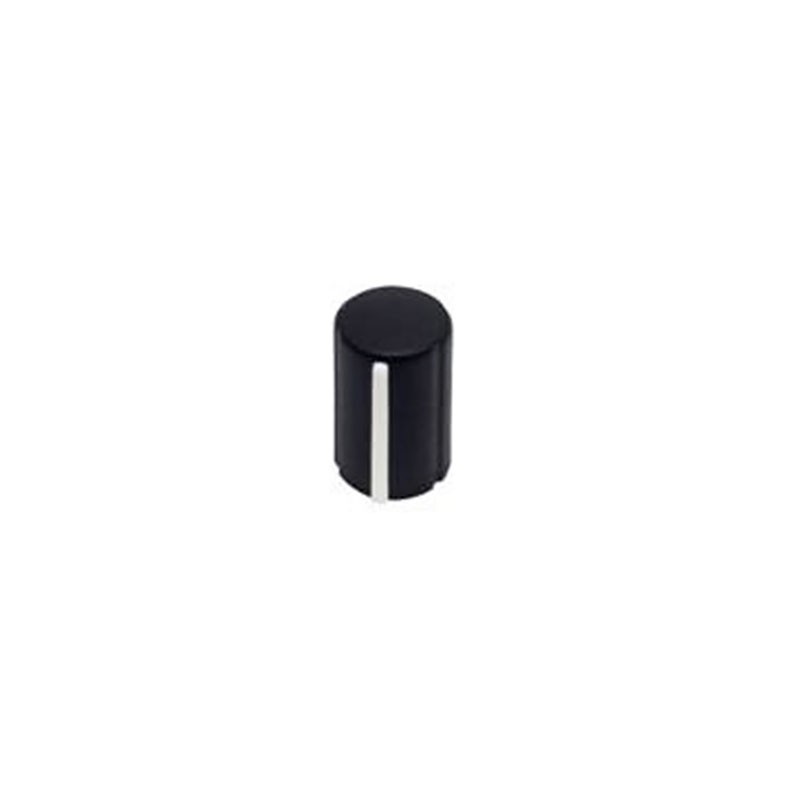 1 pcs : 1246-L - KNOB SERRATED PLASTIC