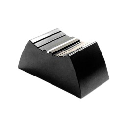 1 pcs : 1300-C - KNOB KNURLED 0.276 X 0.197' NYL