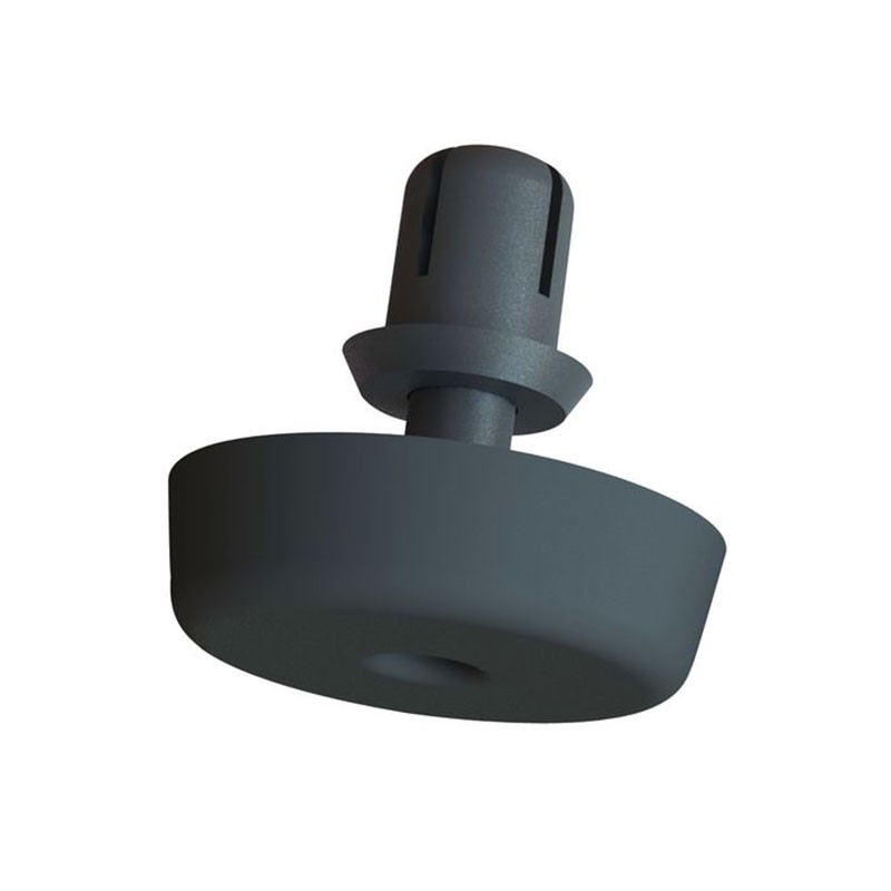 1 pcs : FSR-3 - FOOT CYLINDRICAL 0.394' DIA BLK