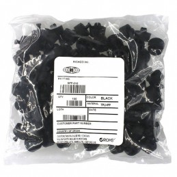 1 pcs : SFF-018 - FOOT CYLINDRICAL 0.787' DIA BLK