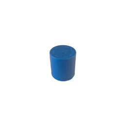 1 pcs : A4A - ROUND END CAPS - BLUE, INSIDE DI