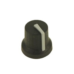 1 pcs : CL170844CR - KNOB K87MBR BLACK 6MM SPL GREY