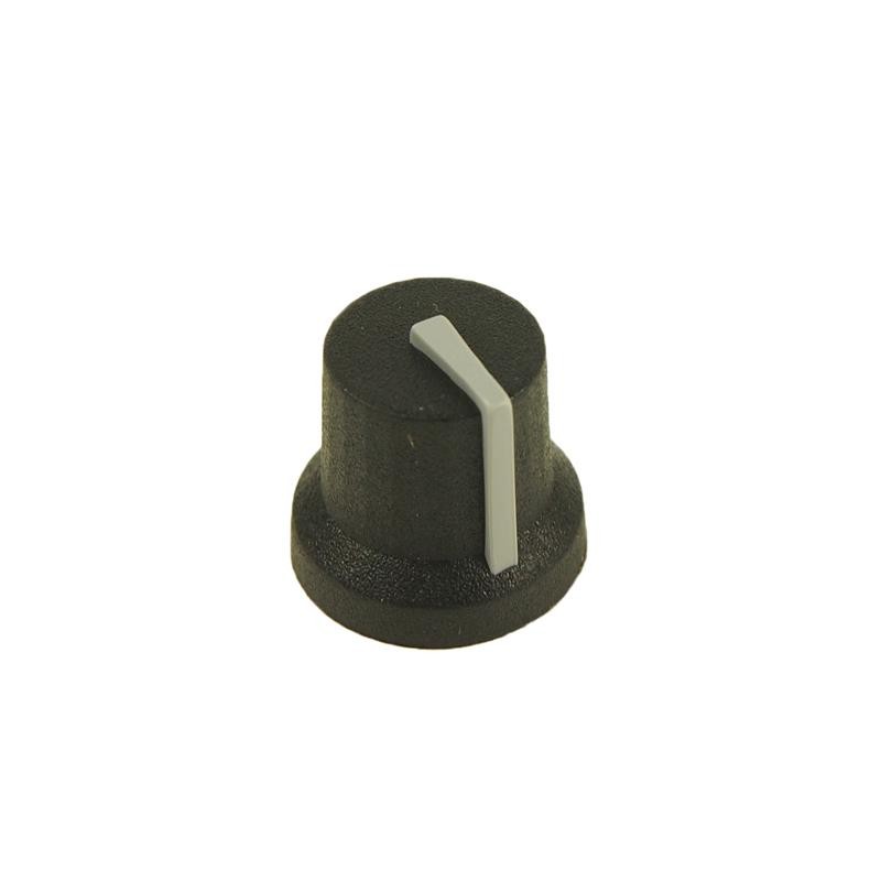 1 pcs : CL170844CR - KNOB K87MBR BLACK 6MM SPL GREY