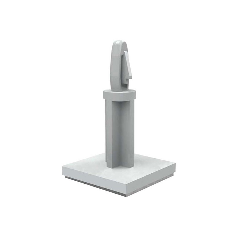 1 pcs : LCBSB-3-01A-RT - BRD SPT SNAP LOCK ADHESIVE 3/16'