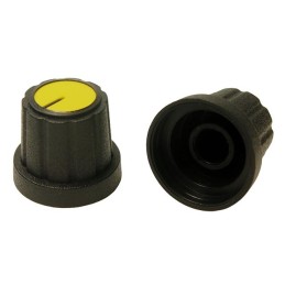 1 pcs : CP3505 - C18 BLK/YELLOW CAP ML 6MM SPL