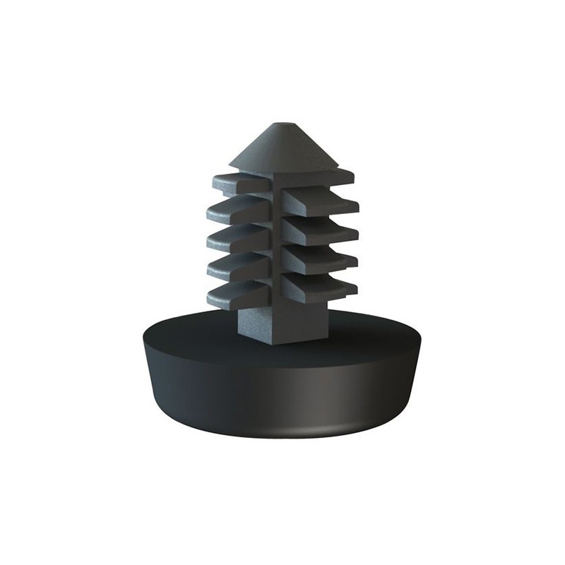 1 pcs : FBR-1 - BARBED FASTENER 0.382' NYLON BLK